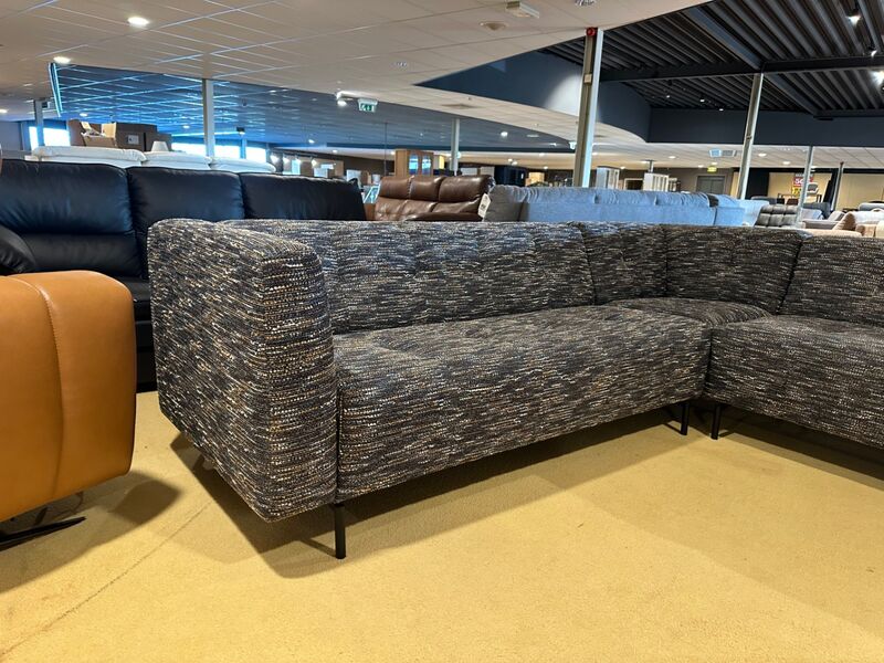 Hoekbank, meerkleurig – foto 3 – kavel bij Onlineveilingmeester, Joure