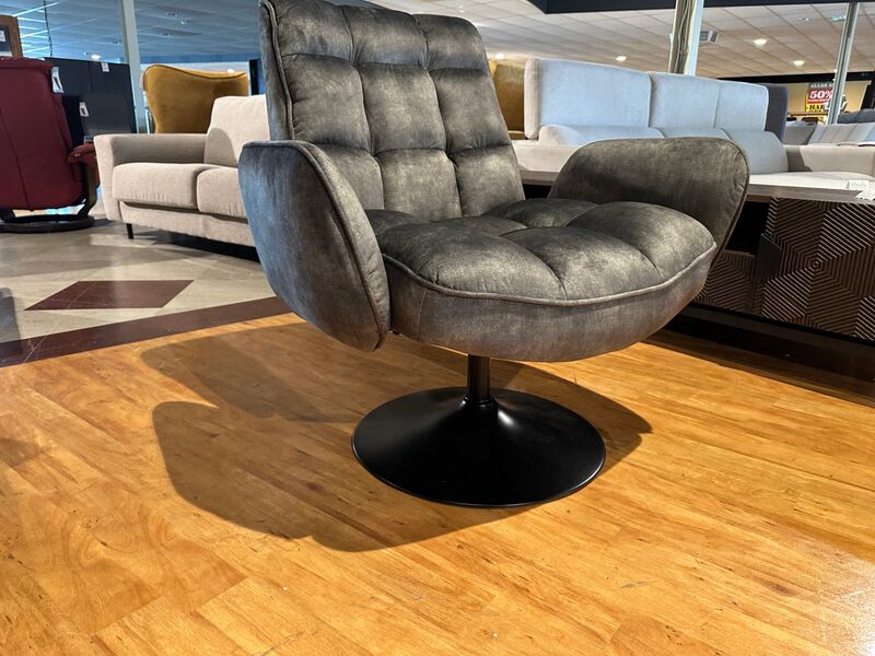 Draaifauteuil, olive groen – foto 4 – kavel bij Onlineveilingmeester, Joure