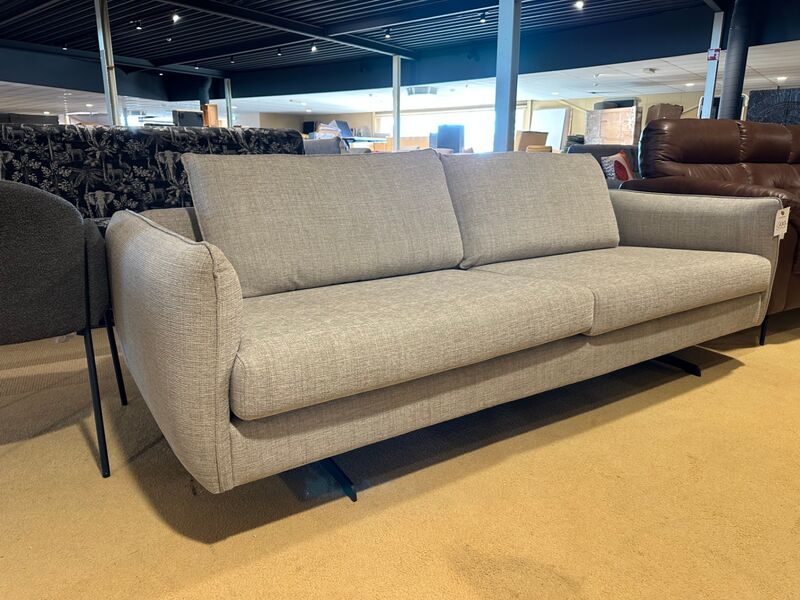 4-zits bank, grijs – foto 2 – kavel bij Onlineveilingmeester, Joure