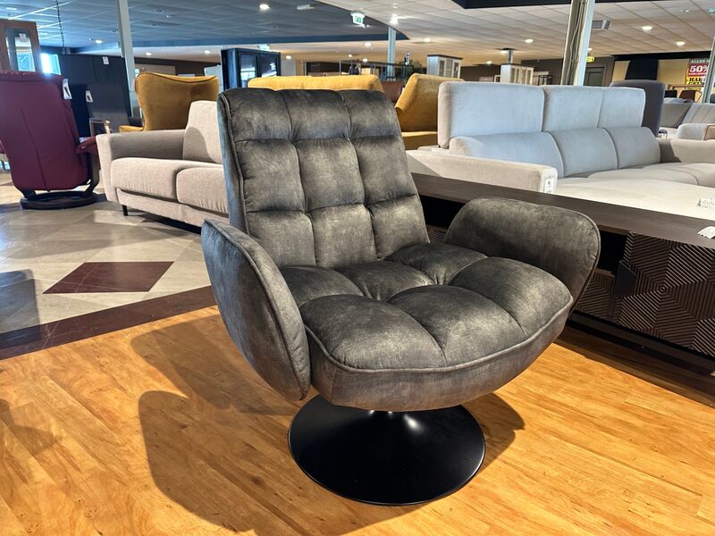 Draaifauteuil, olive groen – foto 3 – kavel bij Onlineveilingmeester, Joure