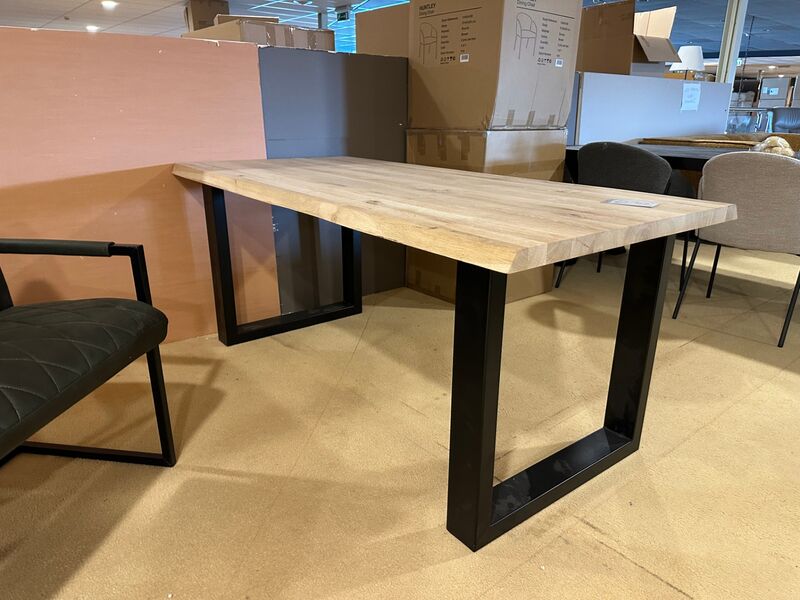 Eettafel, naturel – foto 2 – kavel bij Onlineveilingmeester, Joure