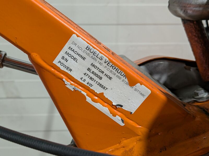 Grondfreesmachine 5,5pk benzine Benassi, BL6000, bouwjaar 2019 – foto 7 – kavel bij Onlineveilingmeester, Heerenveen