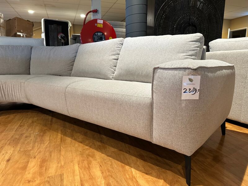 Hoekbank, grijs – foto 6 – kavel bij Onlineveilingmeester, Joure