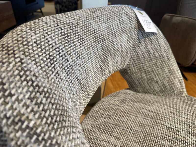 Draaifauteuil, zwarte poot, groengrijs – foto 5 – kavel bij Onlineveilingmeester, Joure