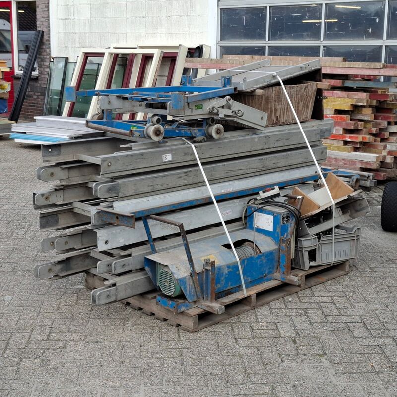Pannenlift, Alulift, 12x 2 meter, 1987 – kavel bij Onlineveilingmeester, Smilde