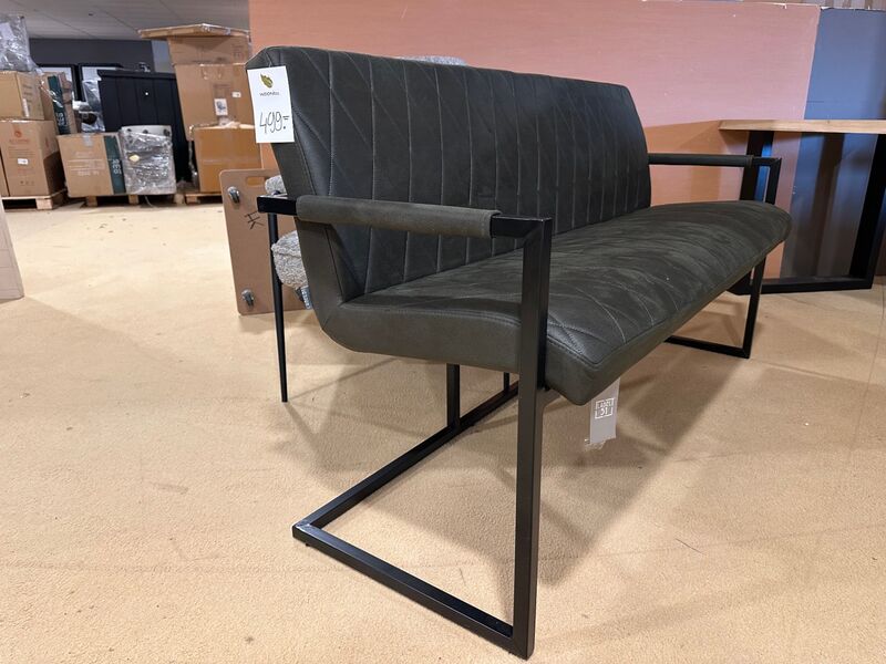 Eetkamerbank Label51, army green – foto 4 – kavel bij Onlineveilingmeester, Joure