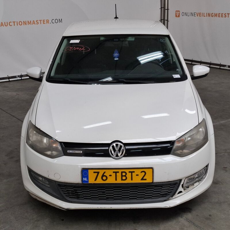 Personenauto, Volkswagen, Polo, 1.2 TDI BlueMotion Comfortline, 2012 – foto 2 – kavel bij Domeinen Roerende Zaken, Soesterberg