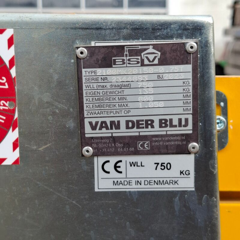 Stenenklem, BSV, 2100MK2015-0.75T, 2023 – foto 8 – kavel bij Onlineveilingmeester, Smilde