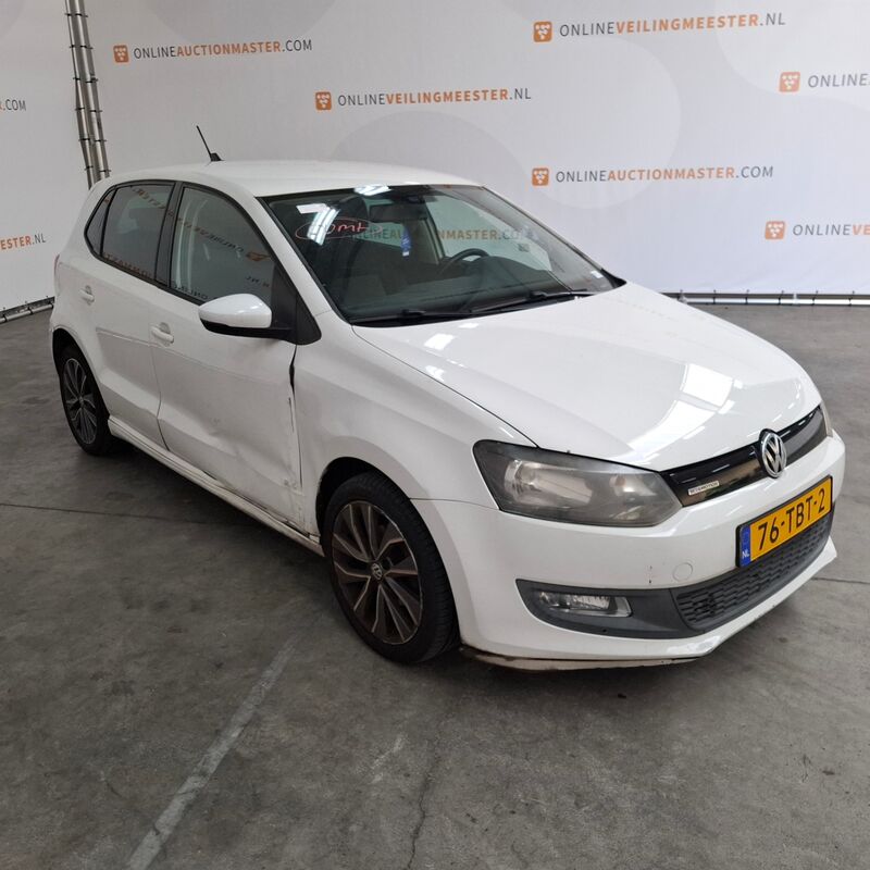 Personenauto, Volkswagen, Polo, 1.2 TDI BlueMotion Comfortline, 2012 – foto 3 – kavel bij Domeinen Roerende Zaken, Soesterberg