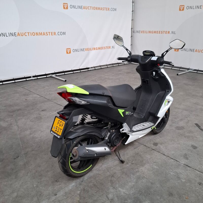 Bromfiets, Peugeot, Speedfight 4, 2021 – foto 8 – kavel bij Domeinen Roerende Zaken, Soesterberg