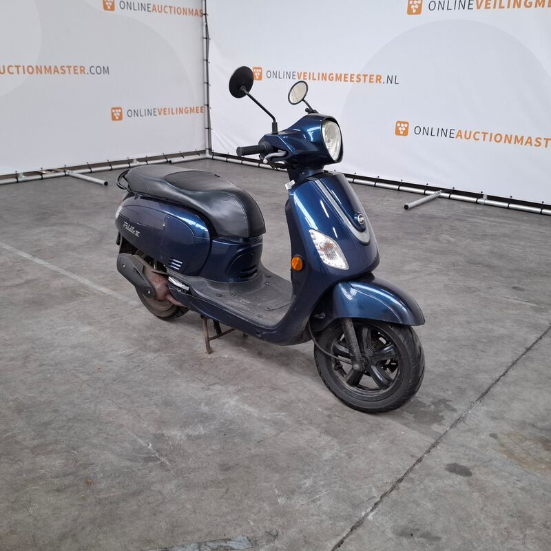 Bromscooter, SYM, Bromscooter, 2019 – foto 2 – kavel bij Domeinen Roerende Zaken, Soesterberg