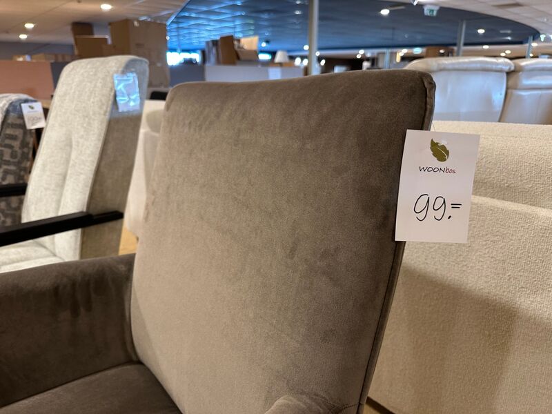 Eetkamerstoel, grijs – foto 4 – kavel bij Onlineveilingmeester, Joure
