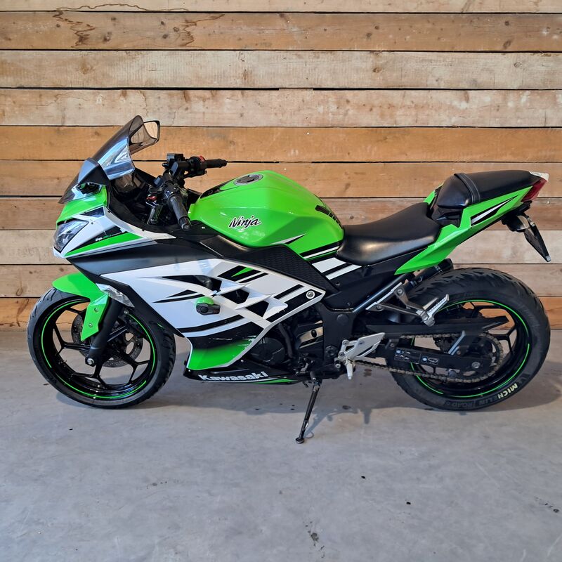 Motor, Kawasaki, Ninja 300 Anniversary Edition, 2015 – foto 3 – kavel bij Onlineveilingmeester, Heerenveen