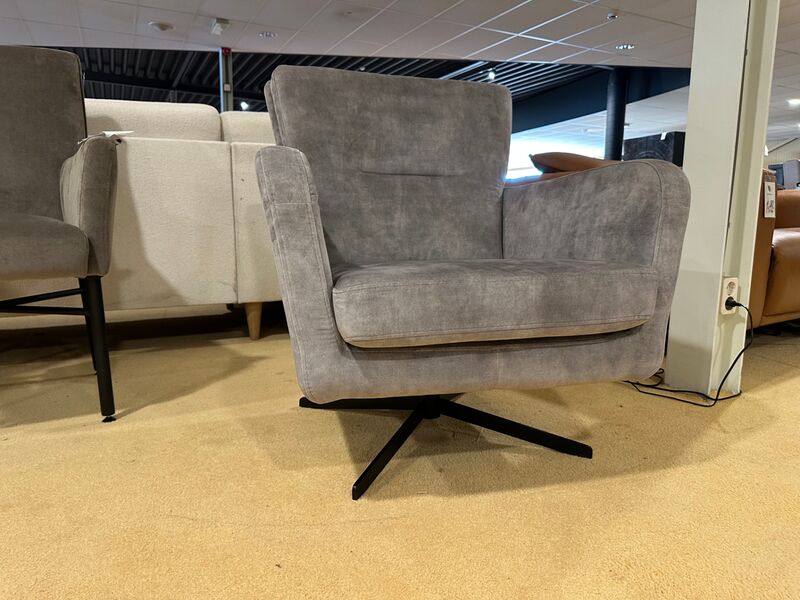Draai fauteuil, donkergrijs – foto 4 – kavel bij Onlineveilingmeester, Joure