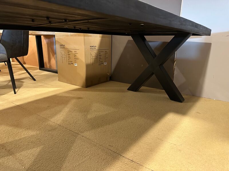 Eettafel, zwart – foto 5 – kavel bij Onlineveilingmeester, Joure