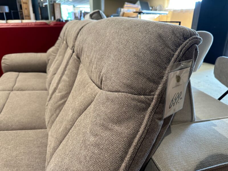 3-zits bank, grijs – foto 2 – kavel bij Onlineveilingmeester, Joure