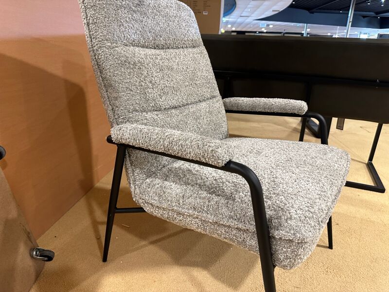 Fauteuil, licht grijs – foto 4 – kavel bij Onlineveilingmeester, Joure