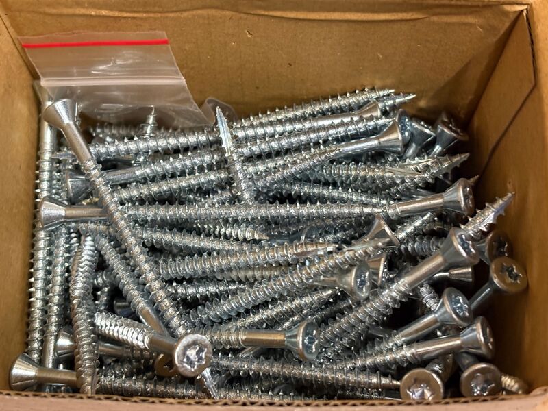 Ca. 24x 100 pack spaanplaatschroeven QZ-Combi, 6x90/65 – foto 3 – kavel bij Onlineveilingmeester