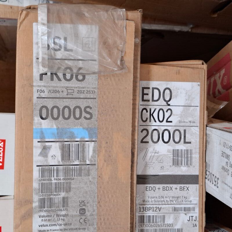 Partij diverse kozijn- en raamrestanten, Velux – foto 6 – kavel bij Onlineveilingmeester, Smilde