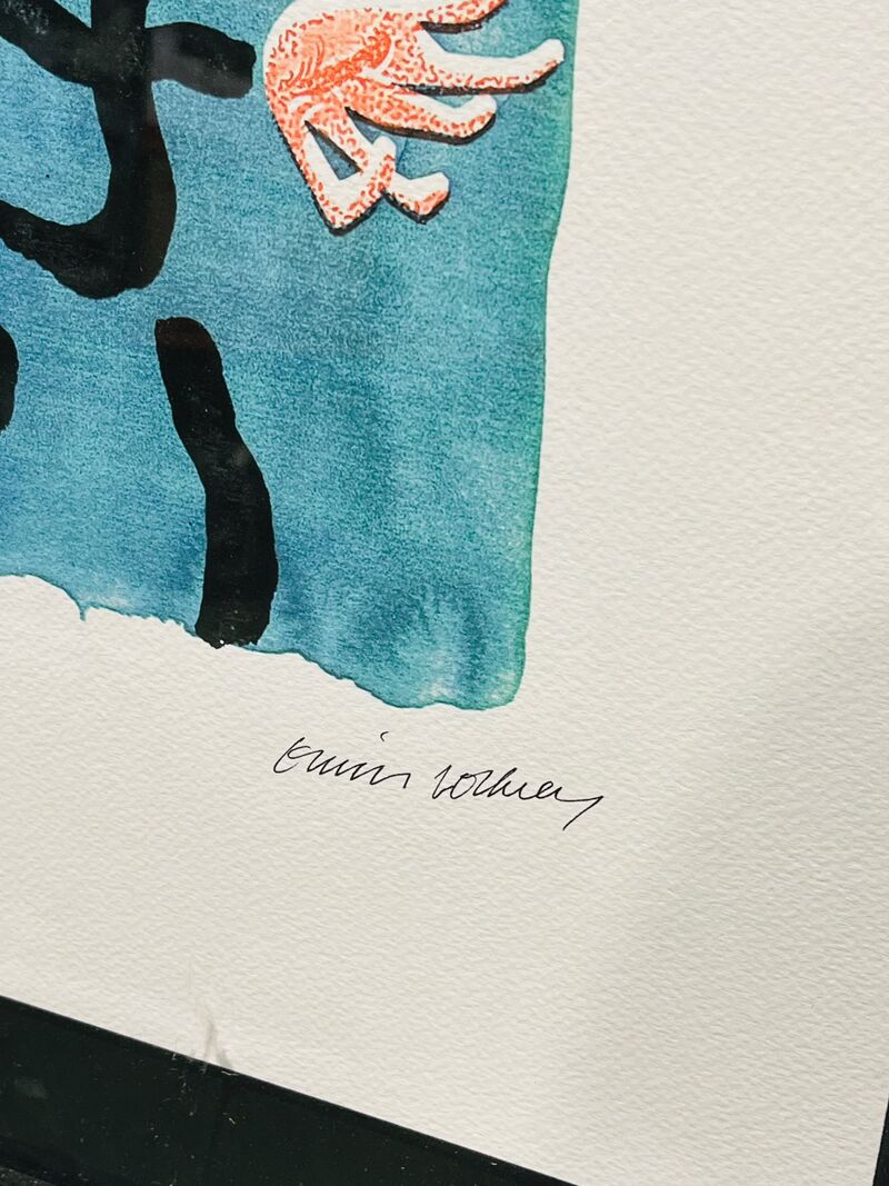 David Hockney Lithograaf - Gesigneerd met certificaat – foto 3 – kavel bij Onlineveilingmeester, Heerenveen