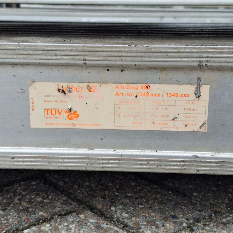 2x Loopbrug Layher – foto 6 – kavel bij Onlineveilingmeester, Smilde