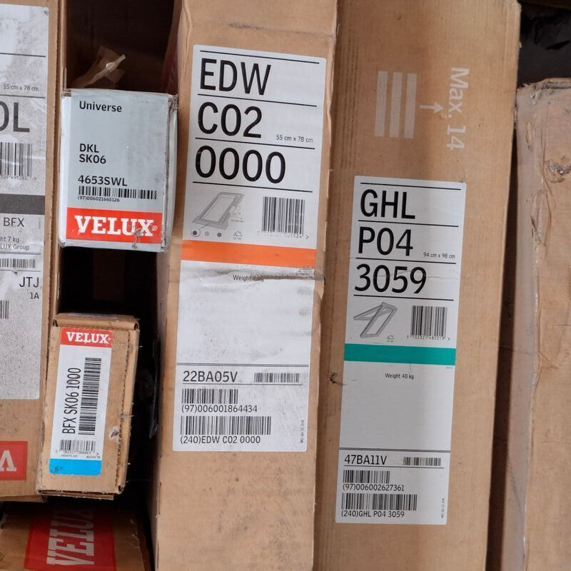 Partij diverse kozijn- en raamrestanten, Velux – foto 7 – kavel bij Onlineveilingmeester, Smilde