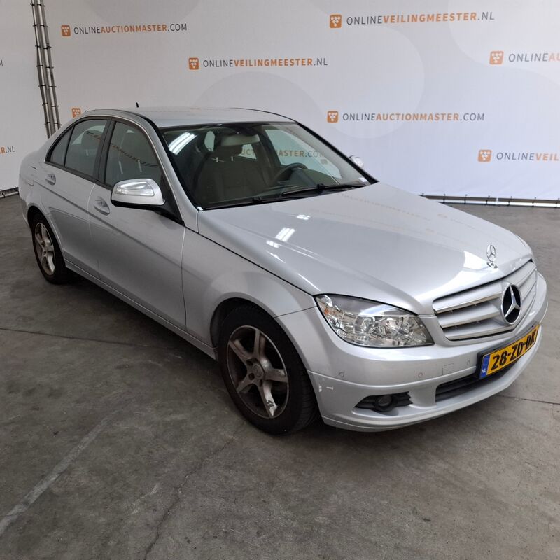 Personenauto, Mercedes-Benz, C-klasse, 180 K, 2008 – foto 3 – kavel bij Domeinen Roerende Zaken, Soesterberg