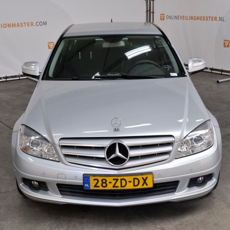 Personenauto, Mercedes-Benz, C-klasse, 180 K, 2008 – foto 2 – kavel bij Domeinen Roerende Zaken, Soesterberg