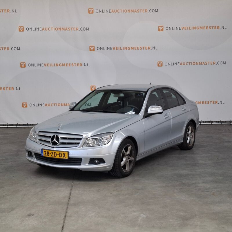 Personenauto, Mercedes-Benz, C-klasse, 180 K, 2008 – kavel bij Domeinen Roerende Zaken, Soesterberg