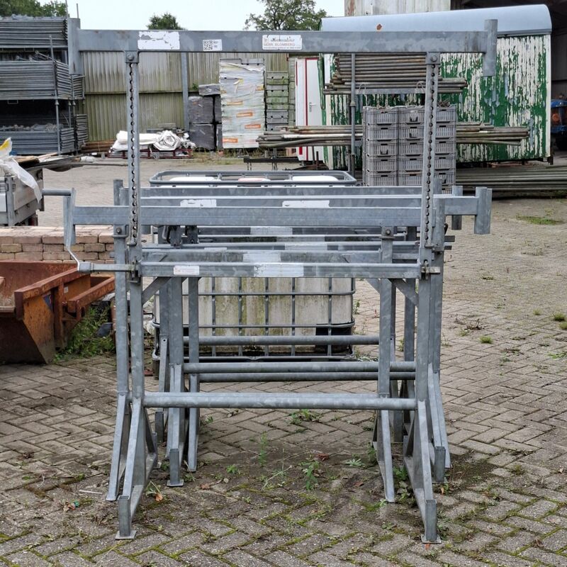 6x Hefbok Layher – foto 2 – kavel bij Onlineveilingmeester, Smilde