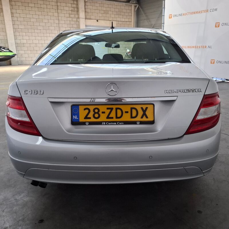 Personenauto, Mercedes-Benz, C-klasse, 180 K, 2008 – foto 9 – kavel bij Domeinen Roerende Zaken, Soesterberg