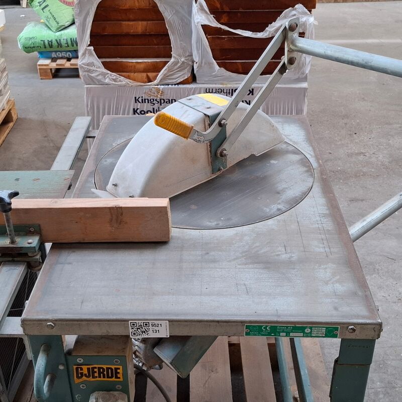 Elektrische zaagtafel, Ernex AS, 1603, blauw, 2000 – foto 5 – kavel bij Onlineveilingmeester, Smilde