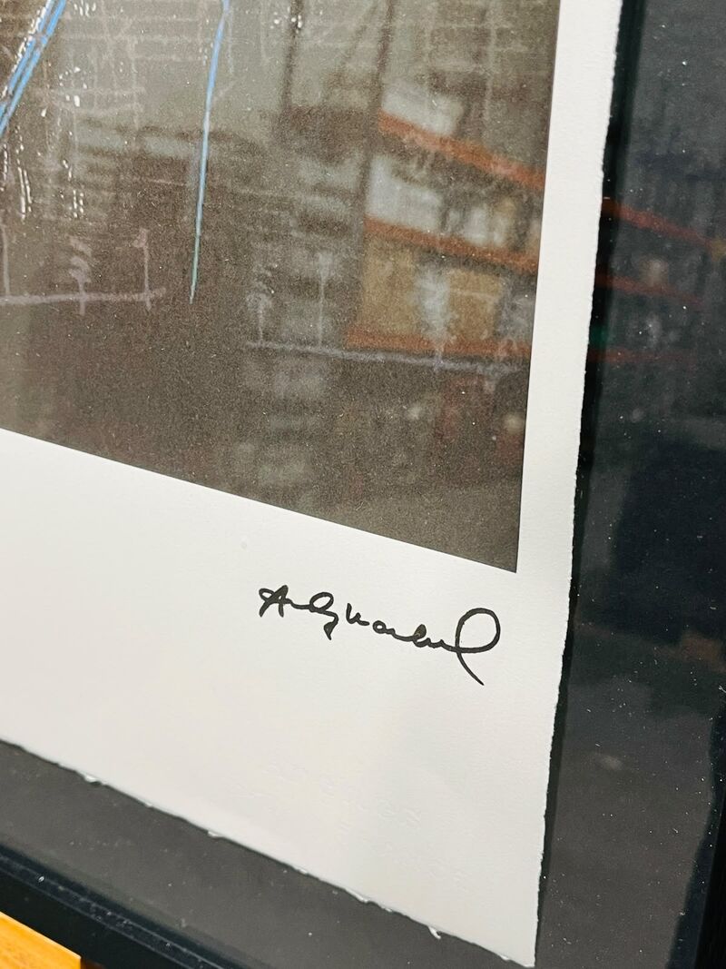 Andy Warhol Lithograaf - Gesigneerd met certificaat – foto 3 – kavel bij Onlineveilingmeester, Heerenveen