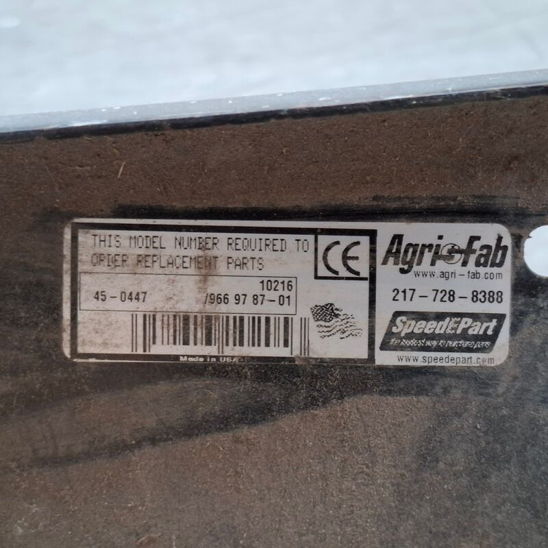 Sneeuwschuif, AgriFab, 45-0447 – foto 6 – kavel bij Onlineveilingmeester, Smilde