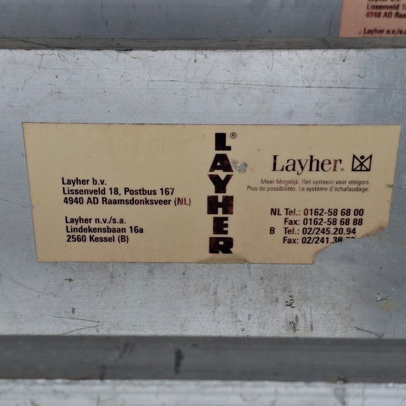 8x Leuning, Layher – foto 5 – kavel bij Onlineveilingmeester, Smilde