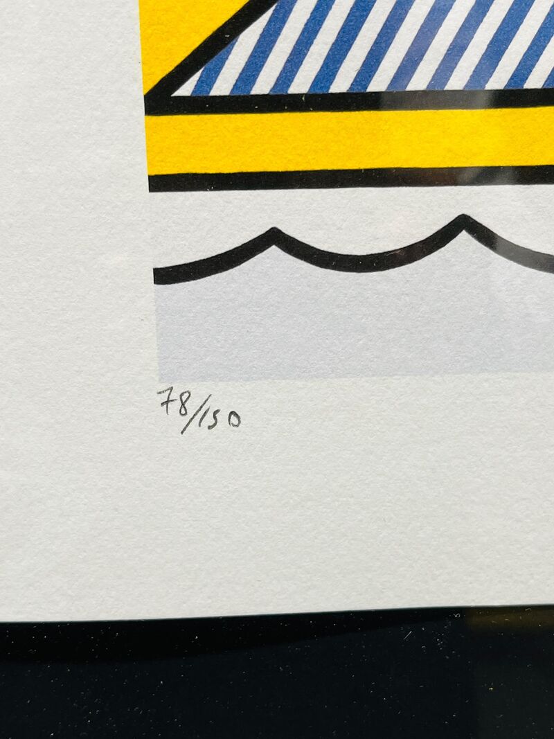 Roy Lichtenstein Lithograaf - Gesigneerd met certificaat – foto 5 – kavel bij Onlineveilingmeester, Heerenveen