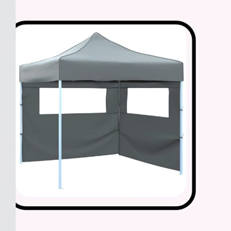Party tent, Vidal, antra, zwart