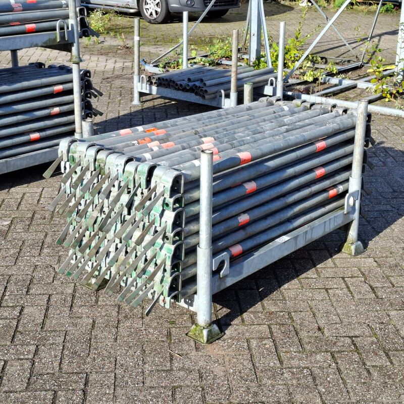 Ca. 88x Hulpkortelling, Layher, Allround | 140 cm, in transportbok – kavel bij Onlineveilingmeester, Smilde