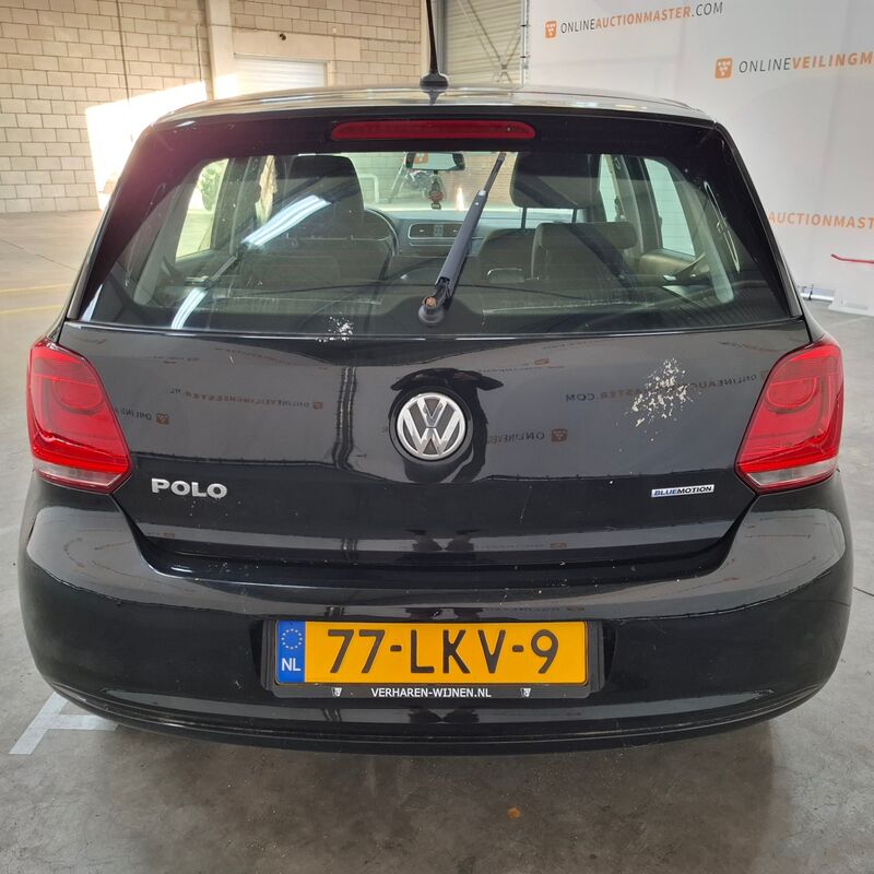Personenauto, Volkswagen, Polo, 1.2 TDI BlueMotion Comfortline, 2010 – foto 9 – kavel bij Domeinen Roerende Zaken, Soesterberg