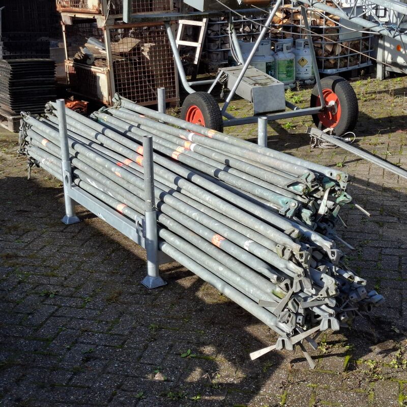 Partij geveldiagonalen, Layher, Allround, in transportbok – kavel bij Onlineveilingmeester, Smilde