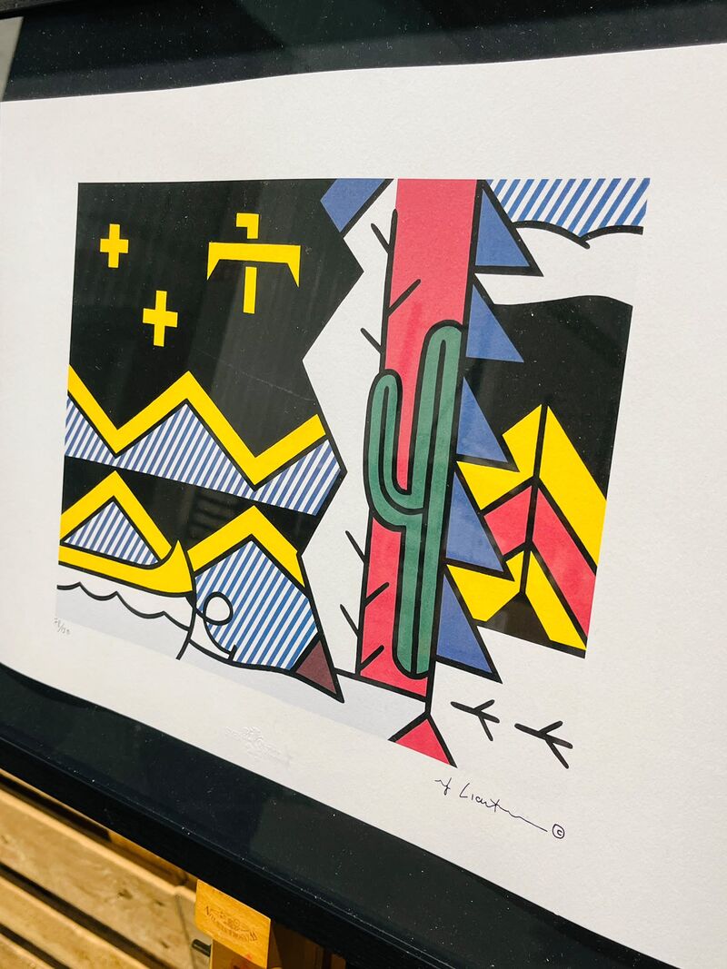 Roy Lichtenstein Lithograaf - Gesigneerd met certificaat – foto 2 – kavel bij Onlineveilingmeester, Heerenveen