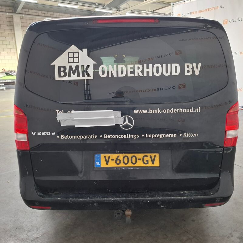 Bedrijfsauto, Mercedes-Benz, V-klasse, 2017 – foto 9 – kavel bij Domeinen Roerende Zaken, Soesterberg