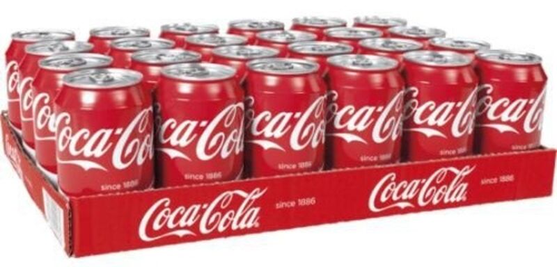 Ca. 100x Coca Cola - 24 pack