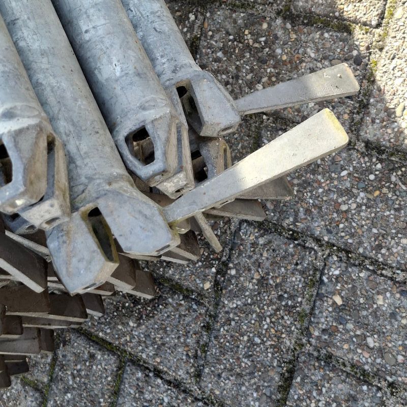 Partij O-liggers, Layher, Allround | 257cm, in transportbok – foto 6 – kavel bij Onlineveilingmeester, Smilde