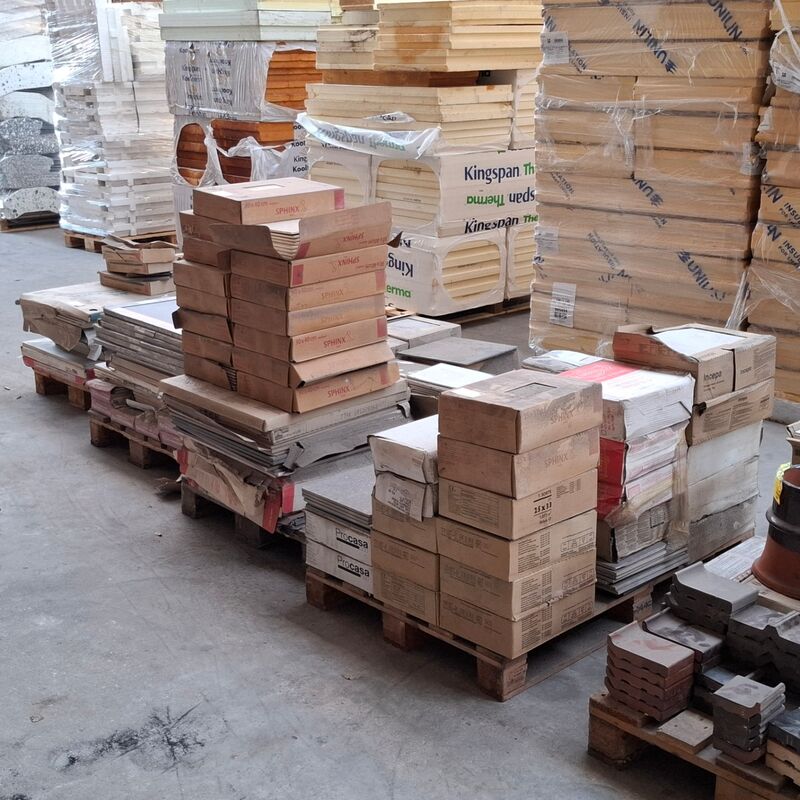 4x Pallet met diverse wand & vloer tegels o.a. Sphinx, Incepa, Pastorelli – kavel bij Onlineveilingmeester, Smilde