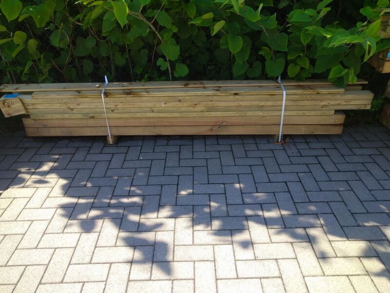 Carport 500 x 300 x 270 cm, Wand – foto 3 – kavel bij Onlineveilingmeester