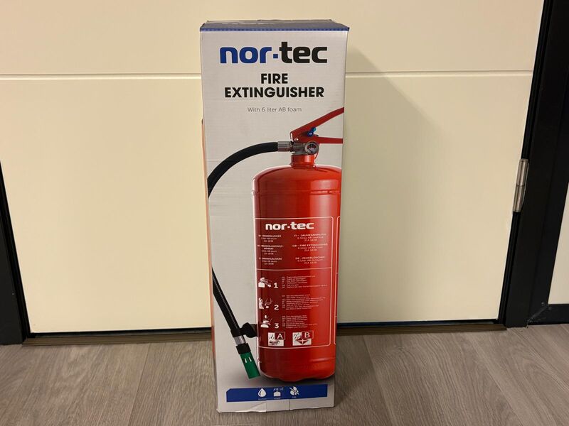 4x Brandblusser NOR-TEC
