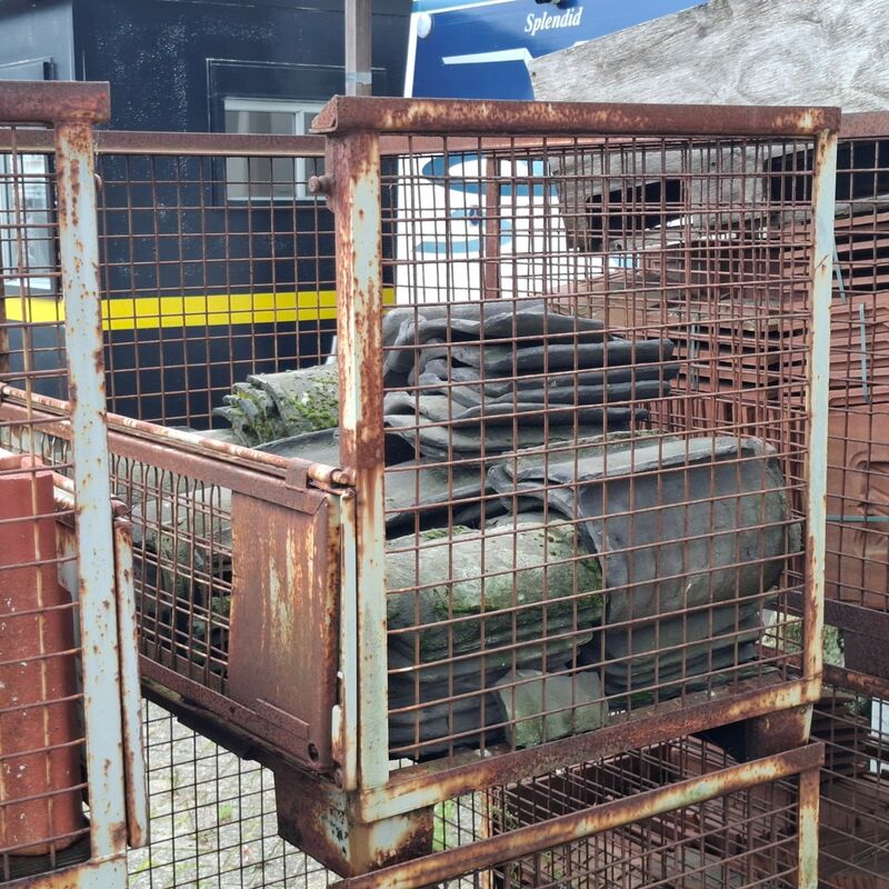 10x Gitterbox met diverse dakpannen – foto 8 – kavel bij Onlineveilingmeester, Smilde