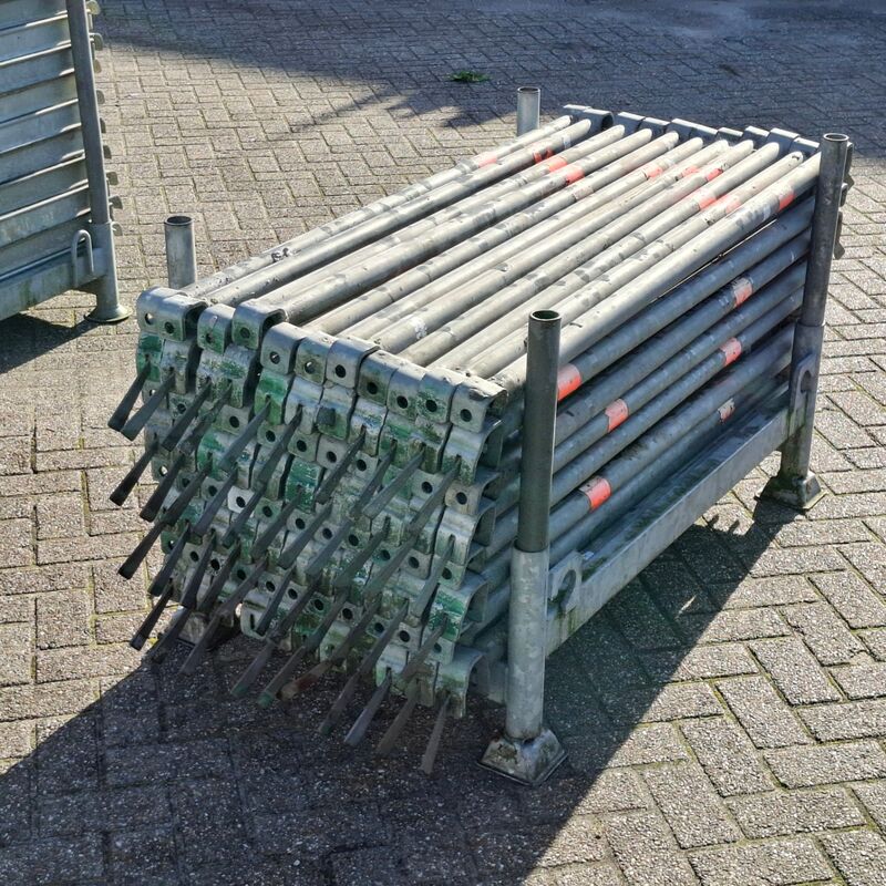 Ca. 88x Hulpkortelling, Layher, Allround | 140 cm, in transportbok – foto 4 – kavel bij Onlineveilingmeester, Smilde