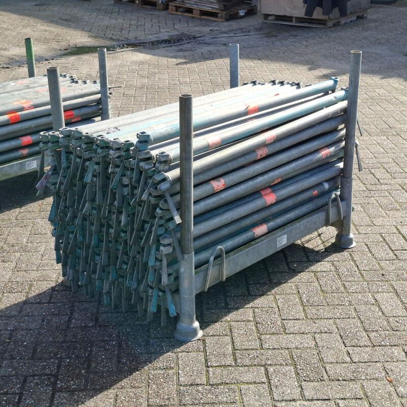 Partij O-liggers, Layher, Allround | 140cm, in transportbok – foto 3 – kavel bij Onlineveilingmeester, Smilde